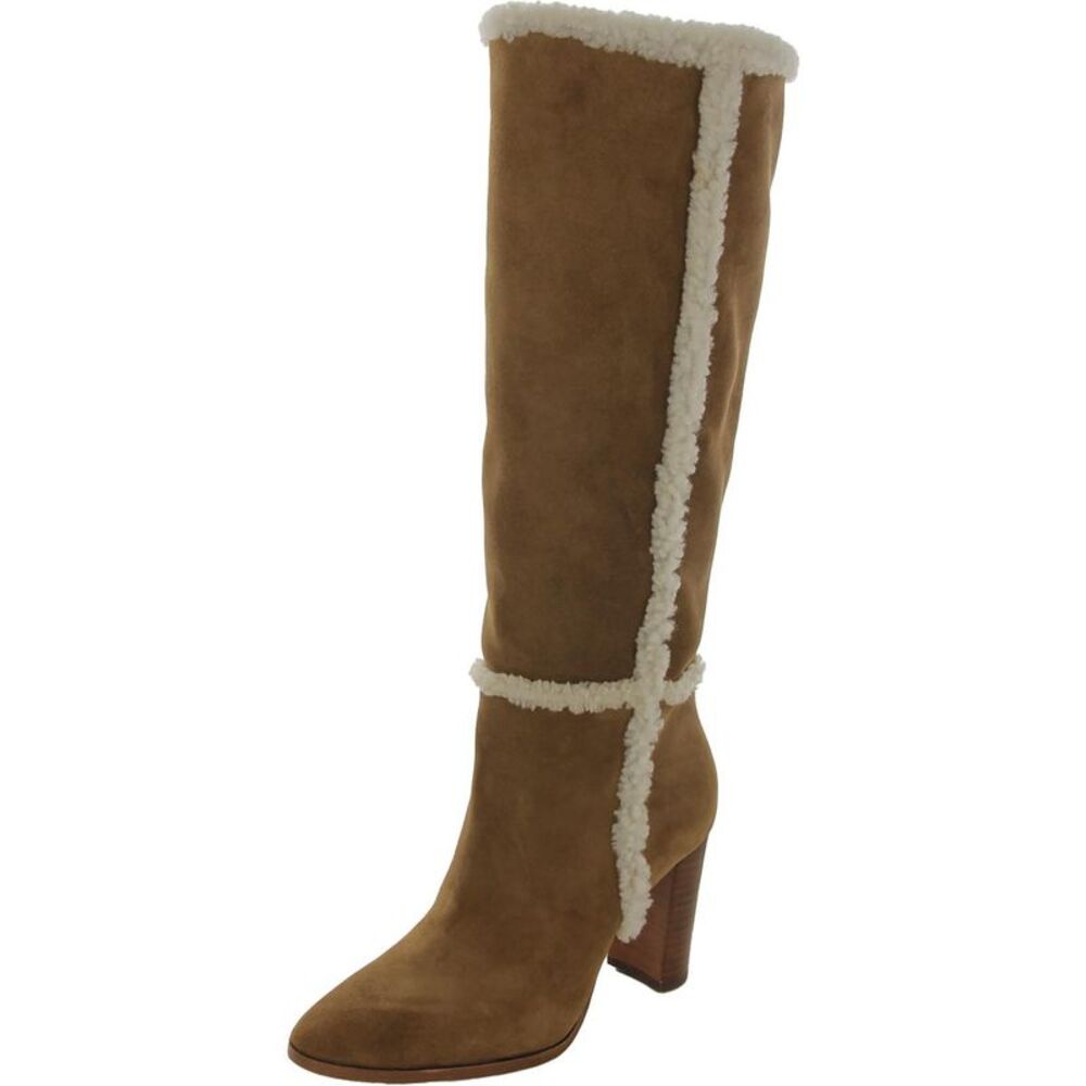 Lauren Ralph Lauren Tan Knee-High Boots